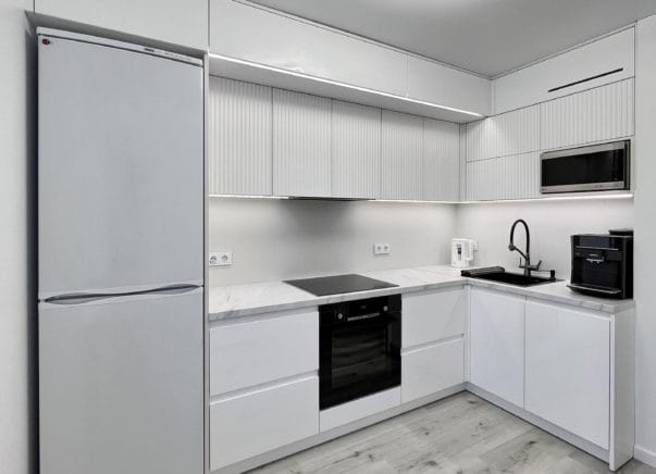 Угловая кухня Летиция 3х1,5 м